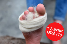 Healthy4Feet Merino wandel Antidruk Wol, 15 + 5 gram gratis